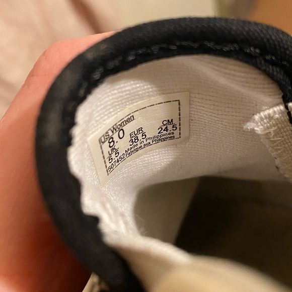 Black and White Checkered Vans Slip Ons - Picture 6 of 6